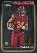 2024 Topps Chrome #300 Michael Wiley Washington Commanders Rookie Card RC
