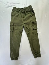 Kenneth Cole Pants Cargo Boys 14L Tapered Leg Green