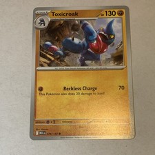 Pokémon Toxicroak 079/132 MEGN Stage 1 HP130 Regular English Card