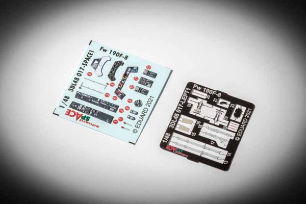 SPACE-3D: Fw 190F-8 Space - Decals & Pe - Eduard / 1:48 - Eduard 3DL48017-image