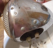 C.m. Hall Detroit Depress Beam Headlamp Light Brass Chrome 9 Assembly