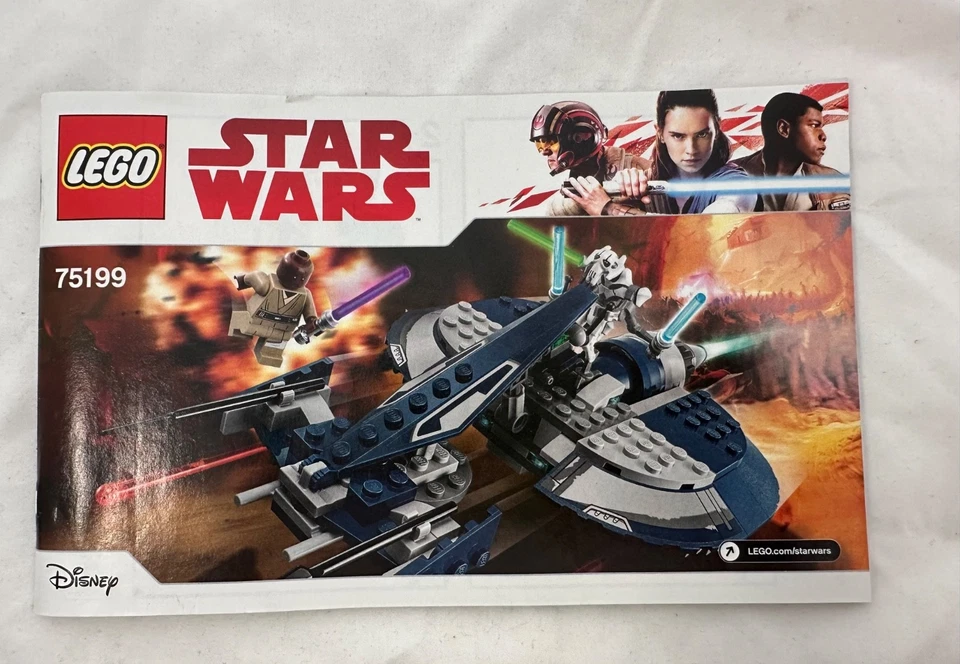 LEGO Star Wars: General Grievous' Combat Speeder (75199) complete set with book - Image 4 of 4