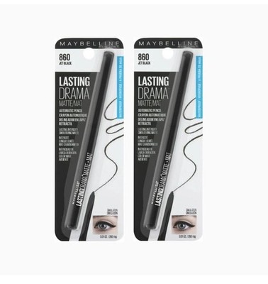 Maybelline Lasting Drama Matte Automatic Pencil - 860 Jet Black - 6 PACK