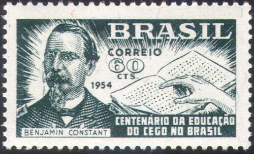 Brésil 1954 Braille Livre/Main/Aveugle/Médical/Santé/Bien-être/Éducation 1v (n28012) - Photo 1/1