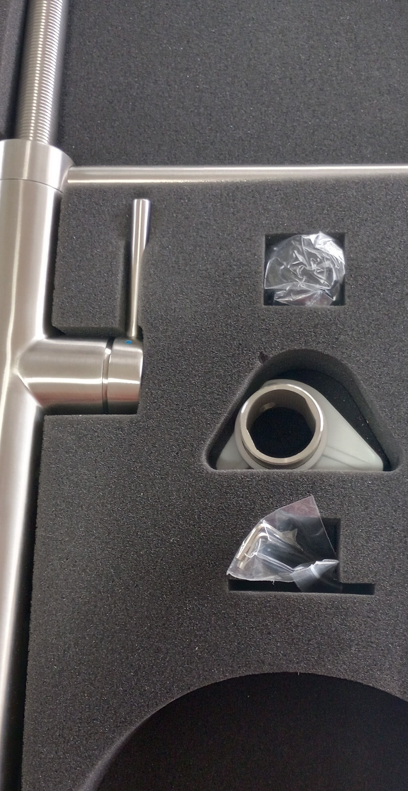 Franke Pescara FFPD4350 Sgl Handle Pull-Down Kitchen Faucet Stainless 1.75GPM