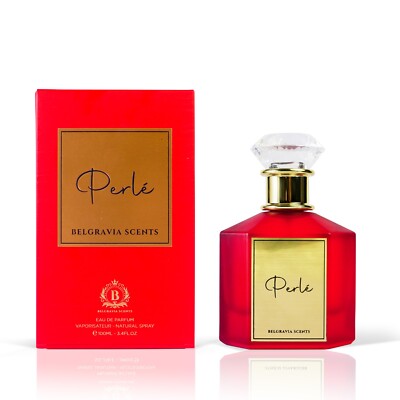Belgravia Scents Perle 3.4 EDP Perfume Cologne For Women New In Box