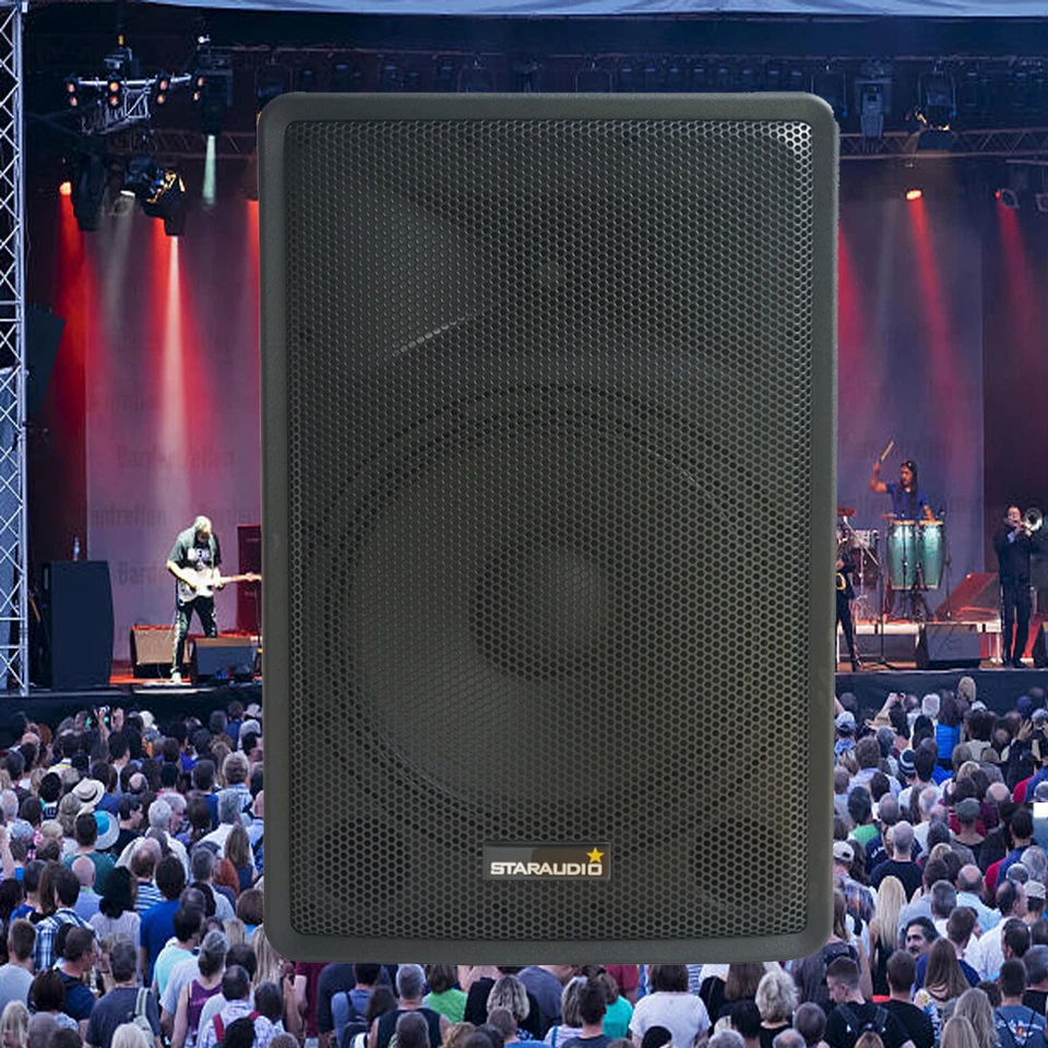 15" Active Power PA Speaker Audio 3500W Peak Power Speaker Stage TWS Loudspeaker - Image 4 of 4
