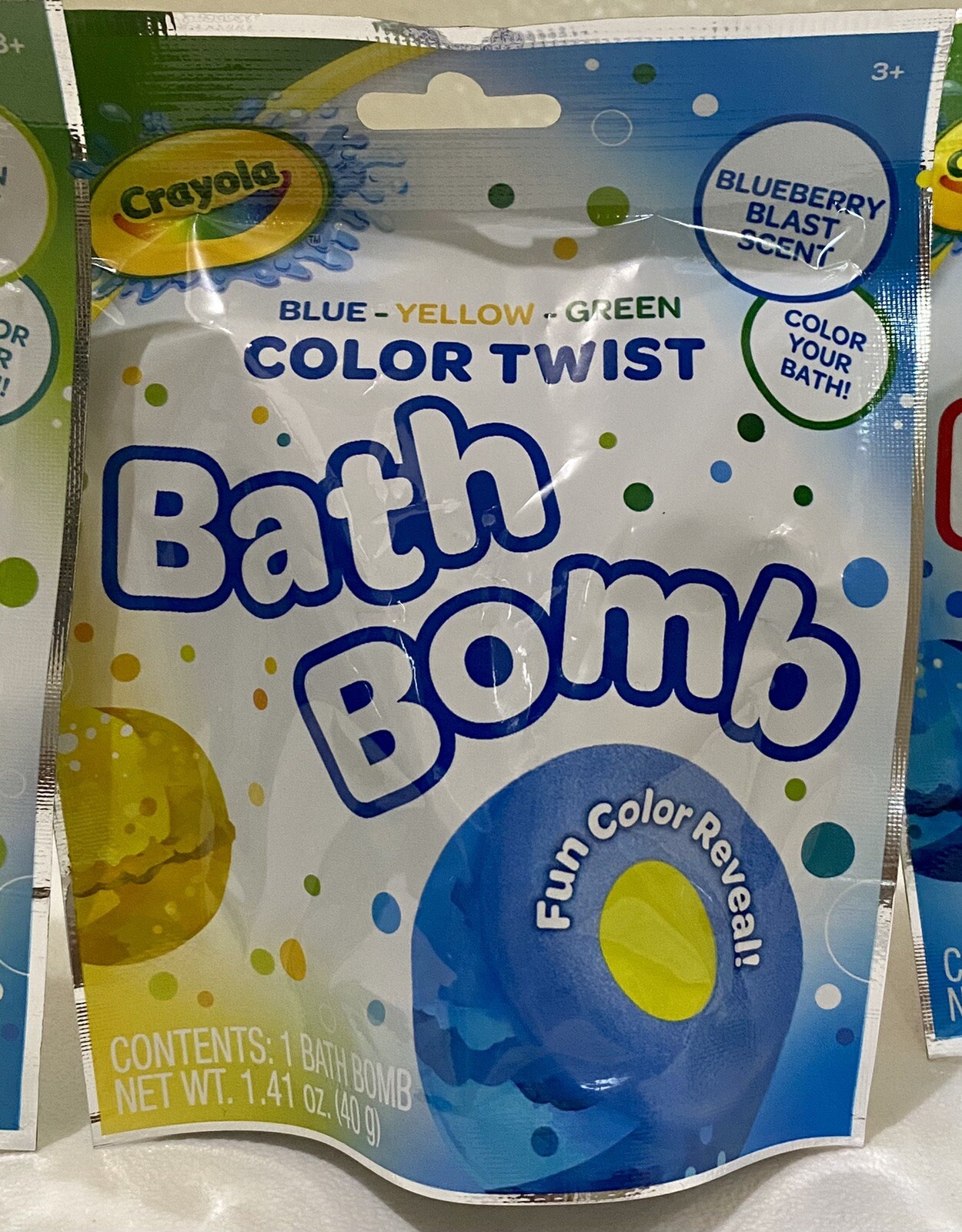 ????Crayola Scented Color Twist Bath Bomb Kids Lots Of 5 Free Shipping ????