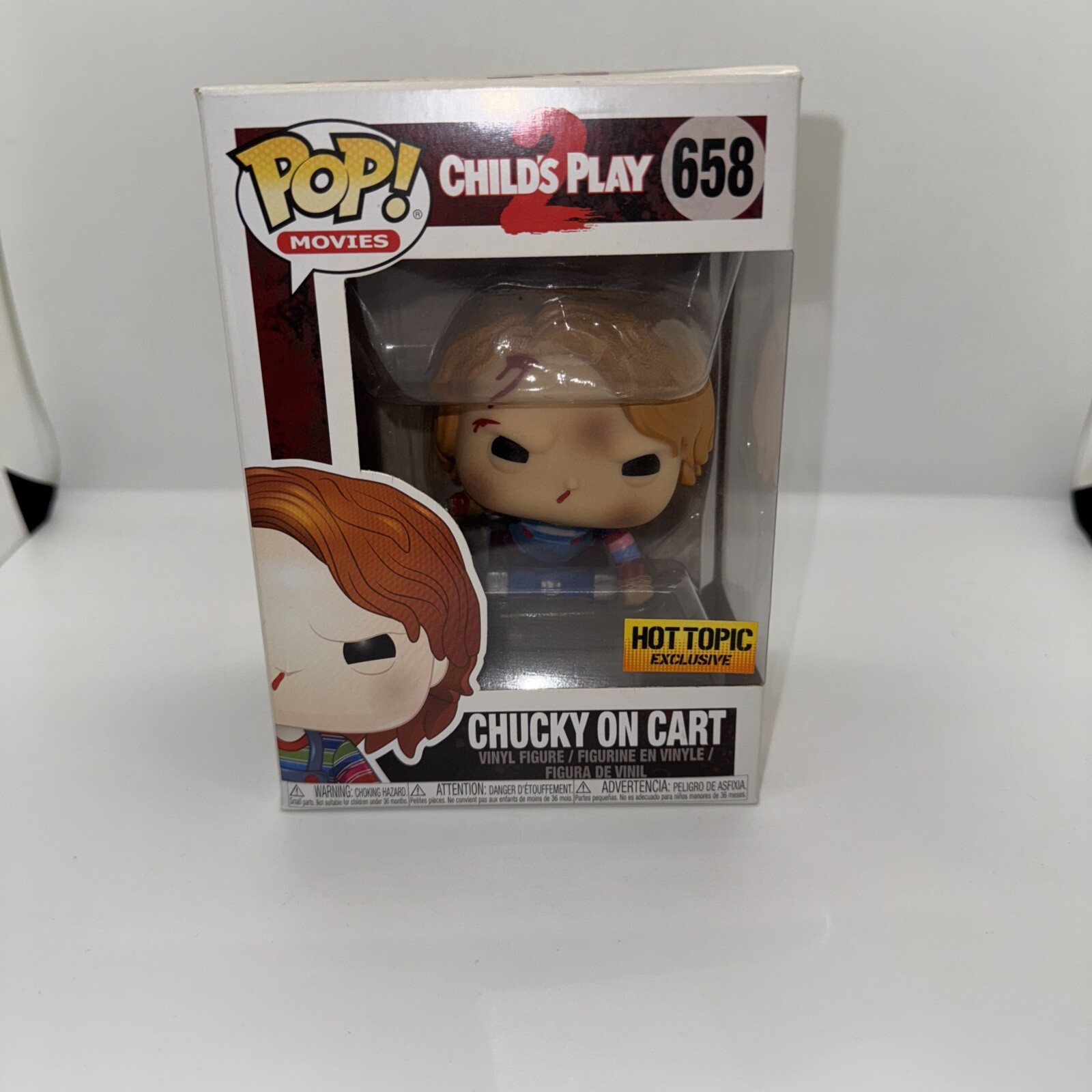 Funko Pop! Vinyl: Chucky on Cart - Hot Topic (Exclusive) #658