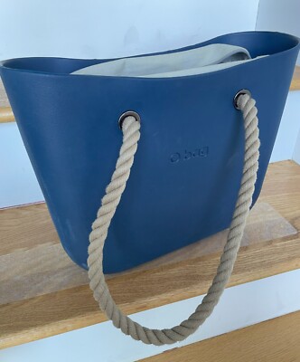O -Bag Tote with insert, Made in Italy
