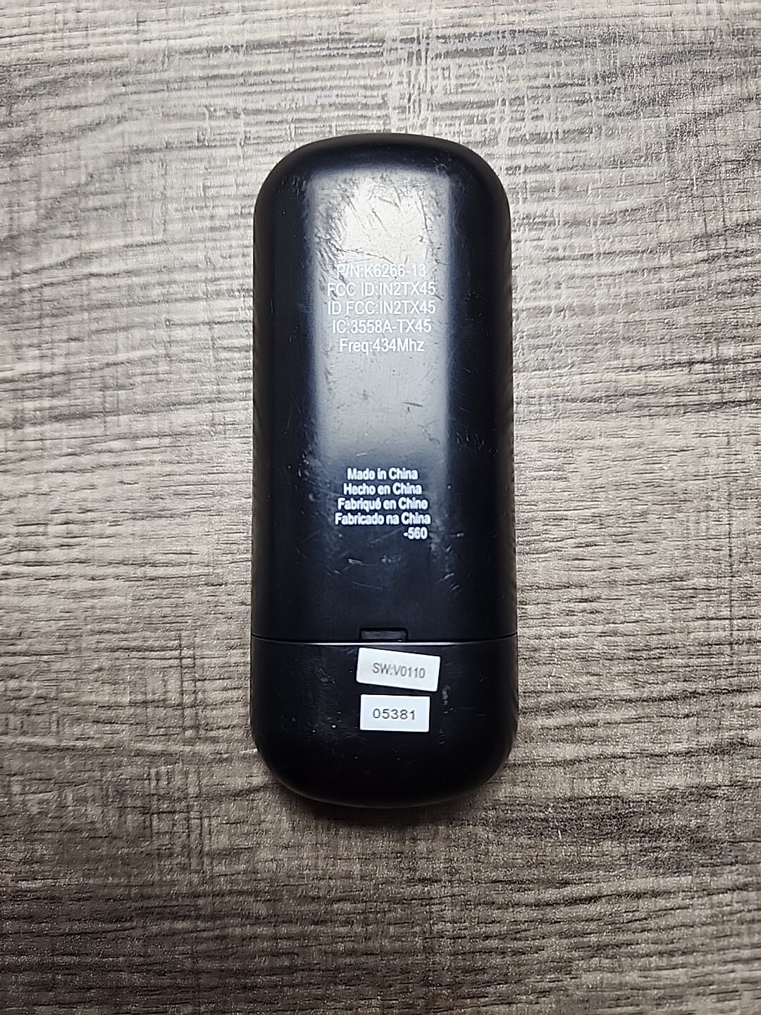 Lot of 2 Genuine Hunter Replacement Handheld Ceiling Fan Remote Control