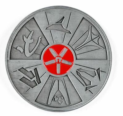 Mass Effect Trilogy Reaper War Challenge Coin 2 N7 Shepard Figure