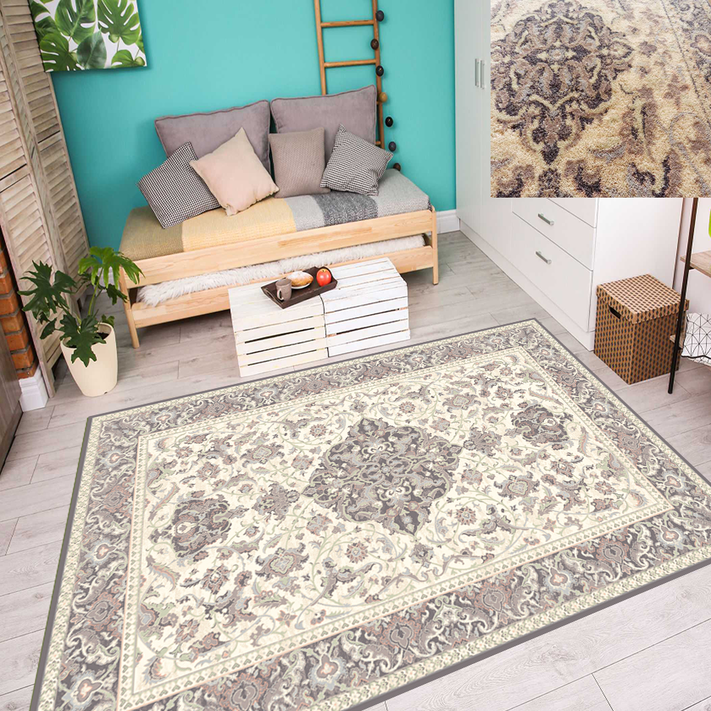 Klassisch Orientteppich Teppich Persisch Creme Wohnzimmer Grossen 5
