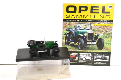 Hachette 1:24 Opel Collection  Opel 4/12 PS Laubfrosch 1924 OVP + Heft Nr. G33
