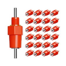 Automatic Chicken Water Nipple Drinker Feeders Poultry Hen Duck Scr... Fast Ship