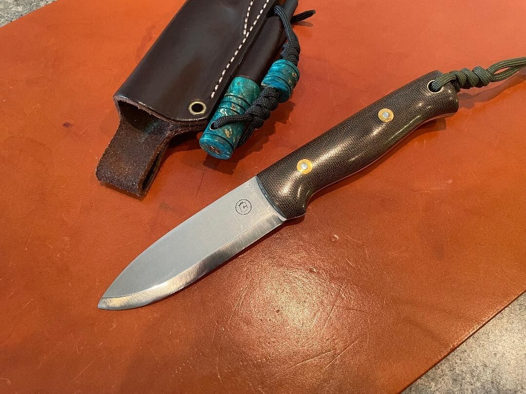 Blind Horse Knives Canteen Shop Woodcrafter O1 tool steel eBay