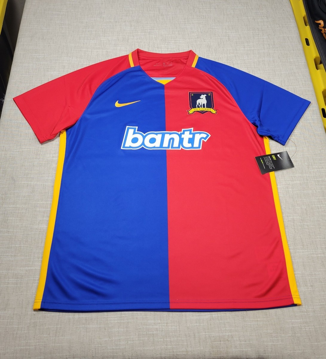 NIKE AFC Richmond Ted Lasso Soccer Jersey XL Mens Blue Red Home