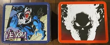 Surreal Entertainment Lunch Box with Thermos Marvel Venom and Ghost Rider MINT