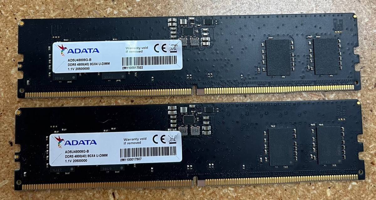 ADATA デスクトップPC用メモリ PC5-38400 (DDR5-4800)対応 16GB×2枚