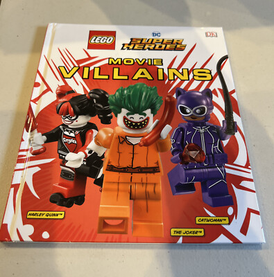 LEGO DC Super Heroes Movie Villains Hardcover Book