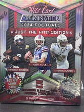 2024 Wild Card Alumination Just Hits Football Sealed Box In Hand!