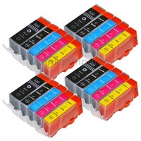 20 PGI520 Cli 521 FüR Canon Pixma IP3600 IP4600 IP4600X IP4700 MP540 MP550 MP640