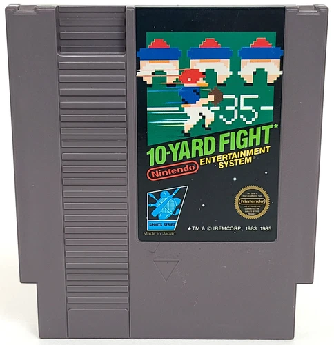 10 Yard Fight (Nintendo NES, 1985) - Tested