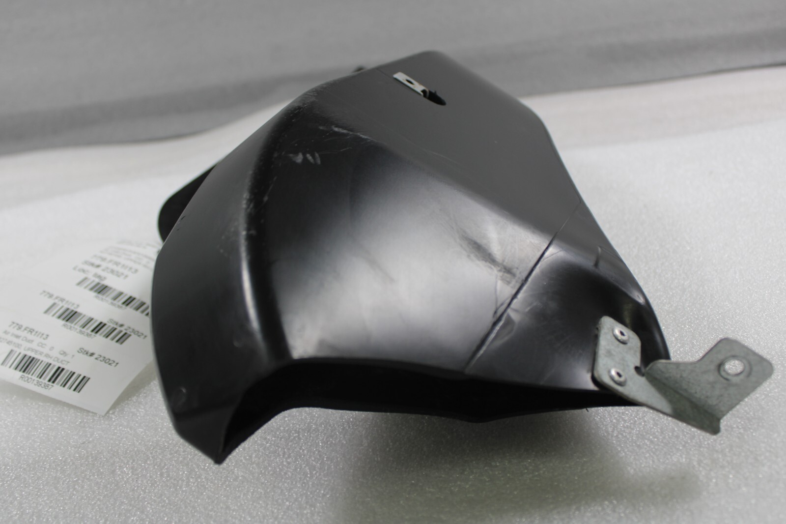 Ferrari 458 Italia, Spider, RH, Right, Front Upper Air Duct, Used, P/N 82745100