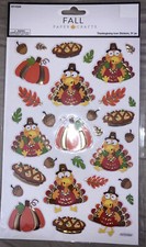 13 HL Paper Crafts Fall Themed Thanksgiving Icon Sticker Packs each has 31 pcs 