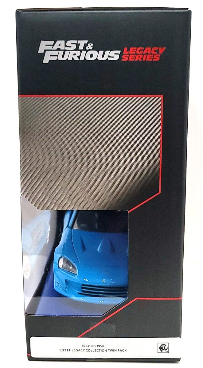 JADA - FAST & FURIOUS 2 PACKS - LOT OF 3 DIFFERENT - 6 CARS TOTAL