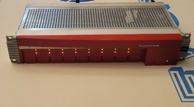 nevion FLASHLINK Modular Frame w/ 1x PWR-AC-75W 7x ETH1000MC 1x MK2 1x CWDM-18