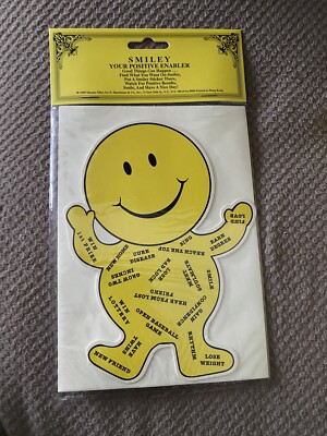 Shackman SMILEY Your Positive Enabler Card Maxine Eliot Vintage NOS 1999
