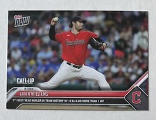8/7/2023 Topps NOW 670 Gavin Williams 12K's and 1 Hit Performance PR /665