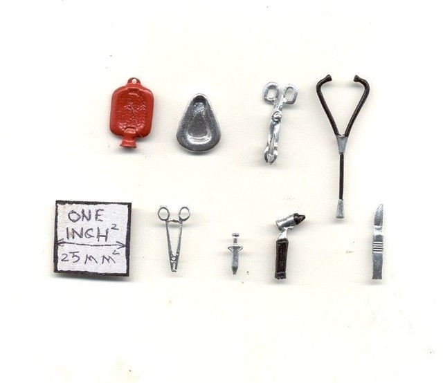 miniature doctor set