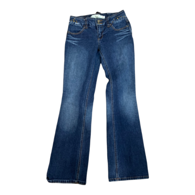 Vintage Y2K Delicious Mudd Jeans Womens Size 5 Lace Up Back