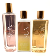 NEW 3 Piece Bath & Body Works IN THE SUN Fragrance Mist Lotion & Shower Gel Set
