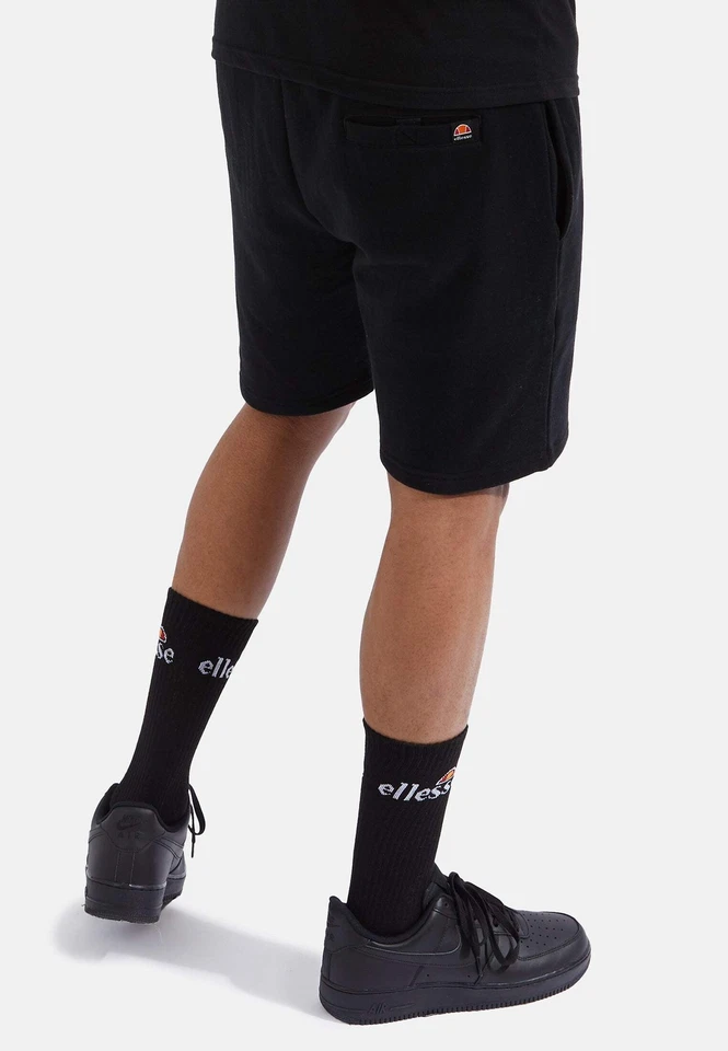 Pantalones Cortos Ellesse Para Hombre Bossini Hombres Pantalones Cortos Polares Negros Foto 3 de 4