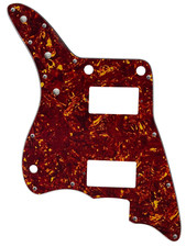 Pickguard For Fender US Jazzmaster PAF No Upper Guitar-4-Ply-RED TORTOISE