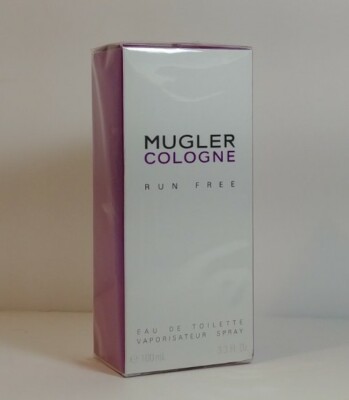 RUN FREE Thierry Mugler eau de toilette Spray 100ml 3.3Fl.oz NIB factory sealed