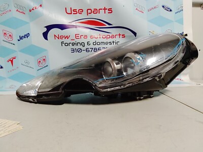 2005 ASTON MARTIN DB9 XENON HEADLIGHT LEFT OEM 2008 2009 2010 2011 2012 CRACK