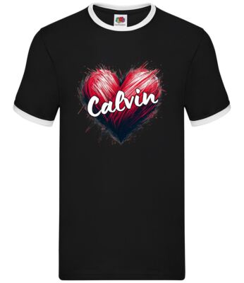 Love Heart Calvin - Herren Ringer - Sänger Text Fan Tour Liebe Konzert