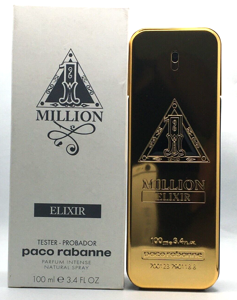 香水(男性用) 1 MILLION ELIXIR RABANNE Paco Rabanne Men's One Million Elixir Parfum Intense, Woody
