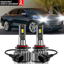For Chevy Impala LT Sedan 2.5L 3.6L 2014-2020 9012 LED Headlight Light Bulbs Kit