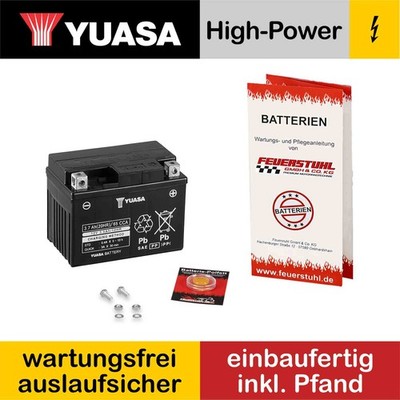 Honda Super Cub 125, 2018-2021 (JA48) Batterie YUASA startklar (inkl 7,50 Pfand)