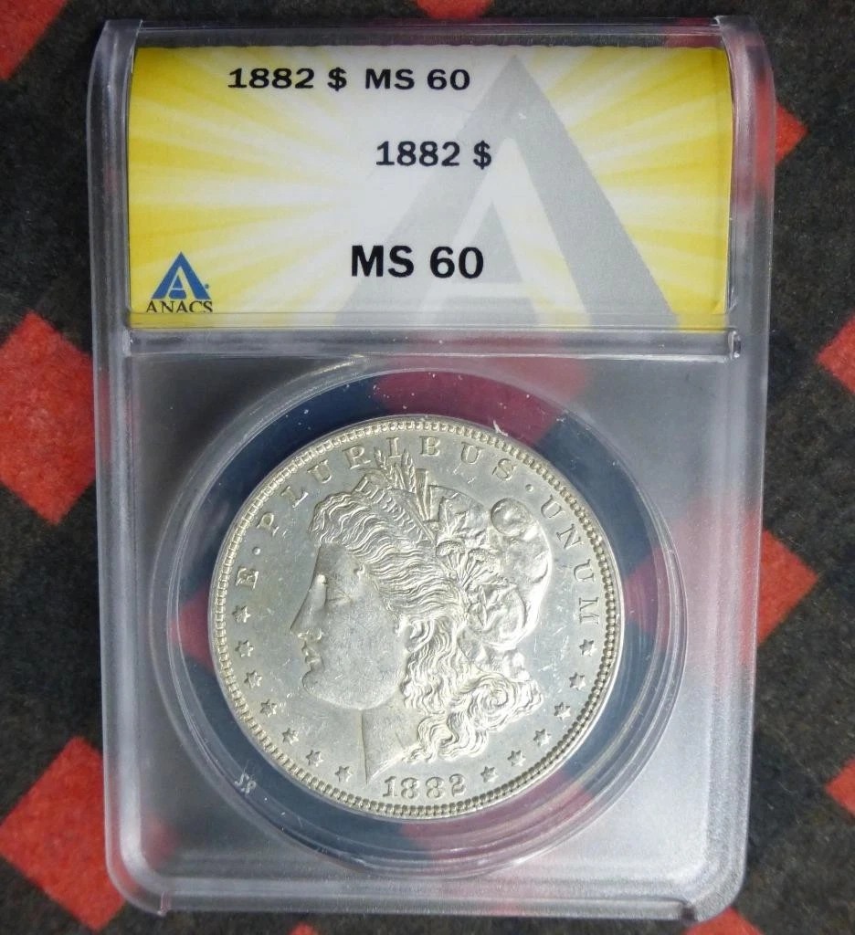 MS 60 Graded 1882 Year Morgan US Dollars (1878-1921) for sale | eBay