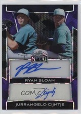 2025 Leaf Metal Dual Purple Crystals 8/8 Ryan Sloan Jurrangelo Cijntje Auto 13u1