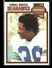 1979 Topps #349 Cornell Webster Seattle Seahawks