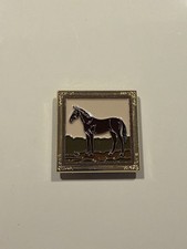 Morgan Julia Needle Minder Horse Framed Ralph Lauren Bar Cart Club needlepoint