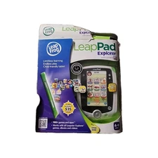 Leap Frog Leap Pad Explorer Learning System White Green 2011 BOX RIPPED NEW