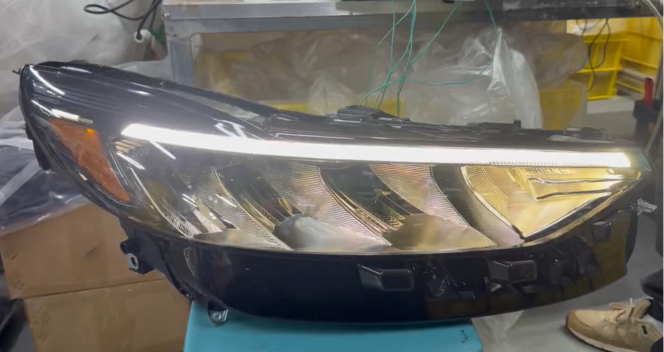 For 2023 2024 2025 Ford Escape LED Headlight Right Passenger Side Black